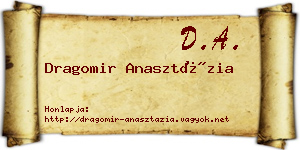 Dragomir Anasztázia névjegykártya